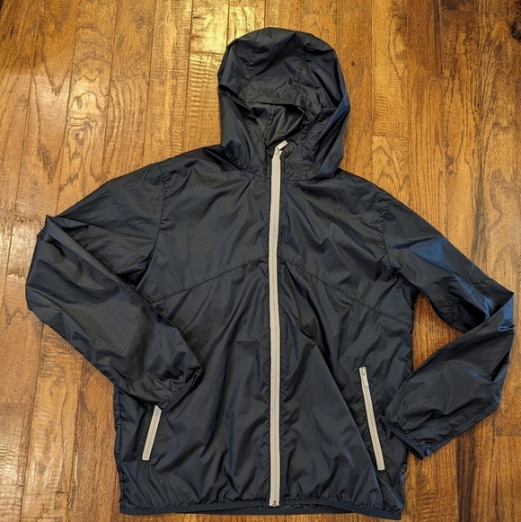 Perry Ellis Mens Hooded Bomber Jacket, Blue, Large  Bomber Jacket - Picture 9 of 12